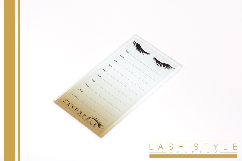 Palette di ciglia in vetro