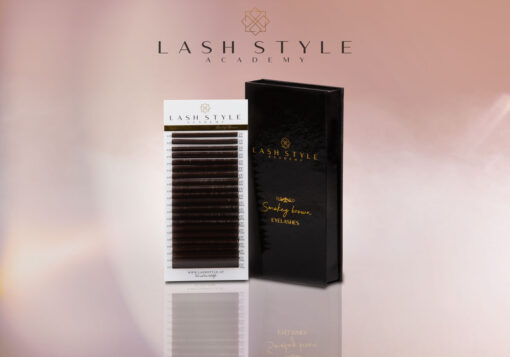 Smokey brown extension ciglia