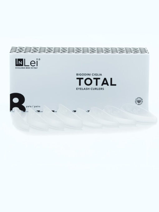 InLei Total-bigodini in silicone per ciglia 8 misure mix